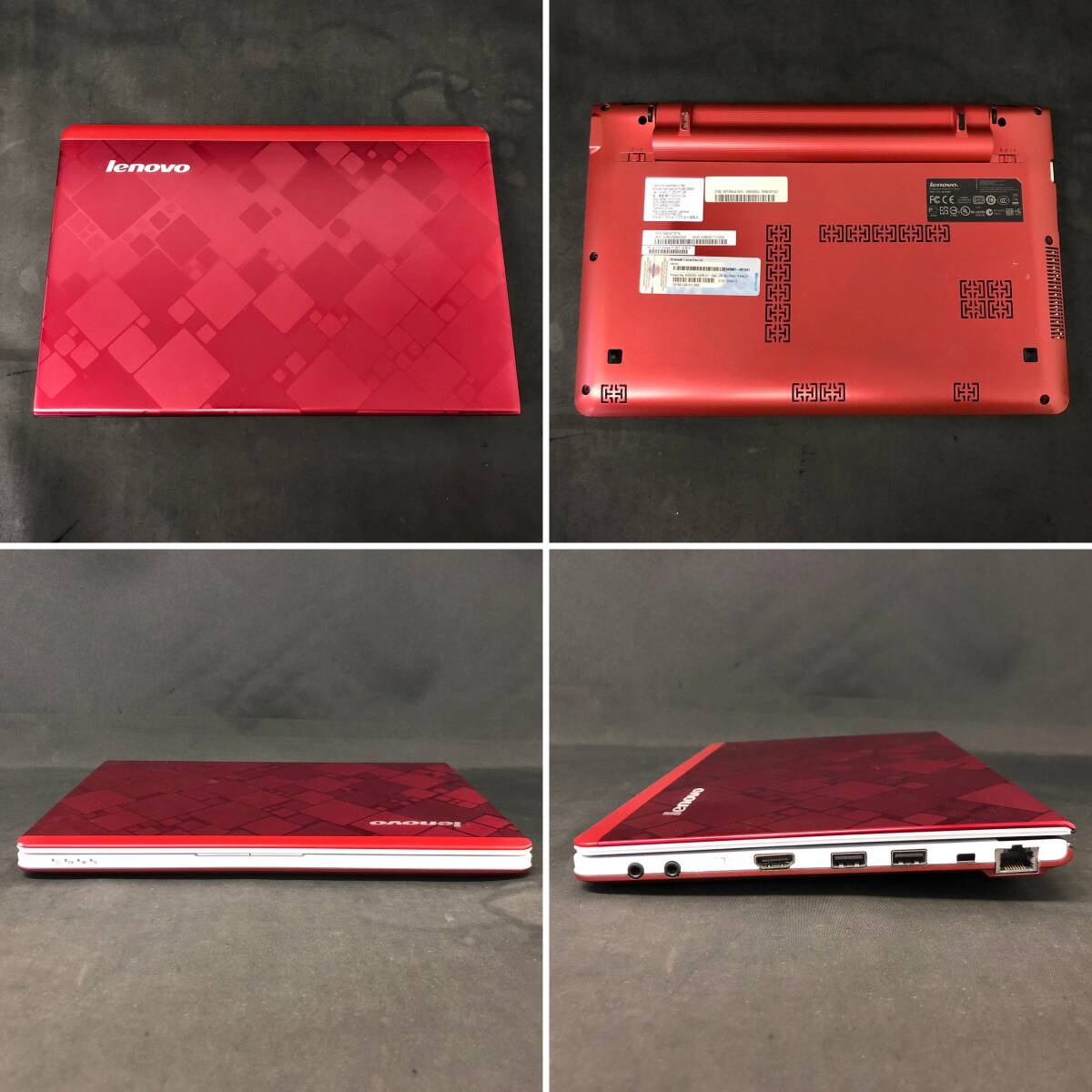 BDm087R 80 11.6 -inch Lenovo ideaPad U160 Web camera Pentium U5400 memory 4GB HDD500GB Windows10 small size white x red AC adaptor attaching .