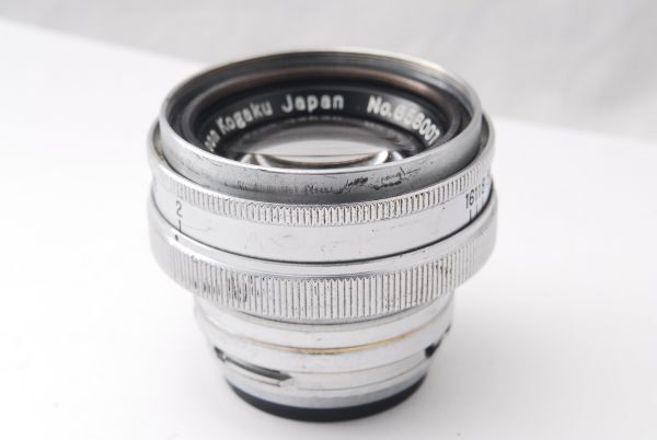 ☆Nikon Nikkor-H.C 5cm F2 1:2 Sマウント 日本光学 ニコン 56007 (10)_画像4