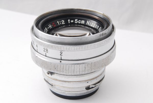 ☆Nikon Nikkor-H.C 5cm F2 1:2 Sマウント 日本光学 ニコン 56007 (10)_画像3