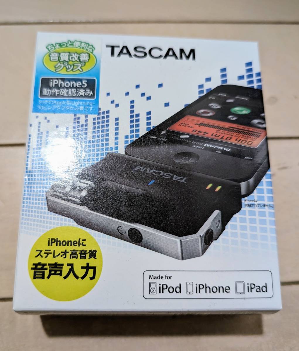 【新品】TASCAM iXJ2 iOSデバイス用マイク／ラインアンプの画像1