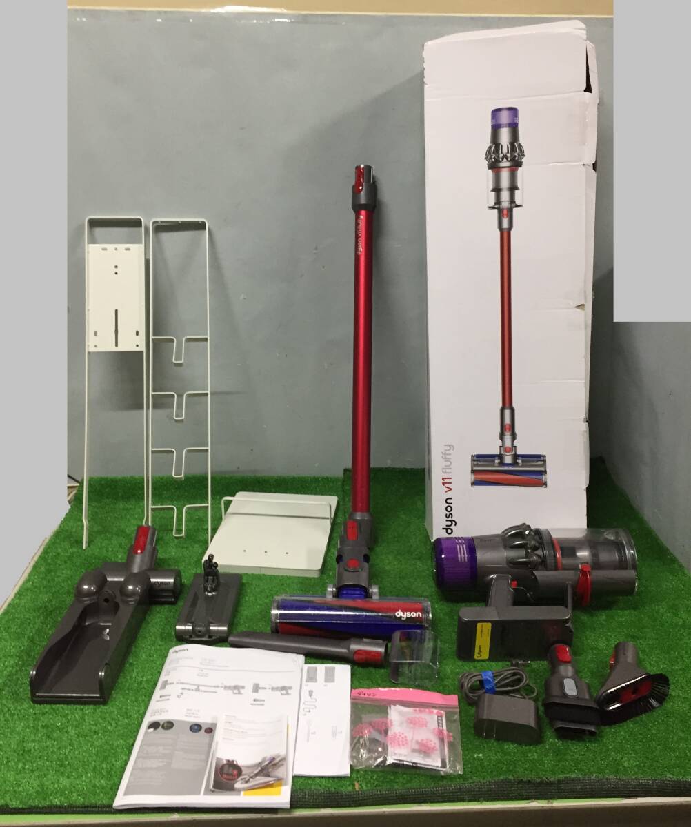 ! Dyson dyson Cyclone cordless cleaner V11 Fluffy SV14 stand vacuum cleaner cleaning consumer electronics together set 21-67