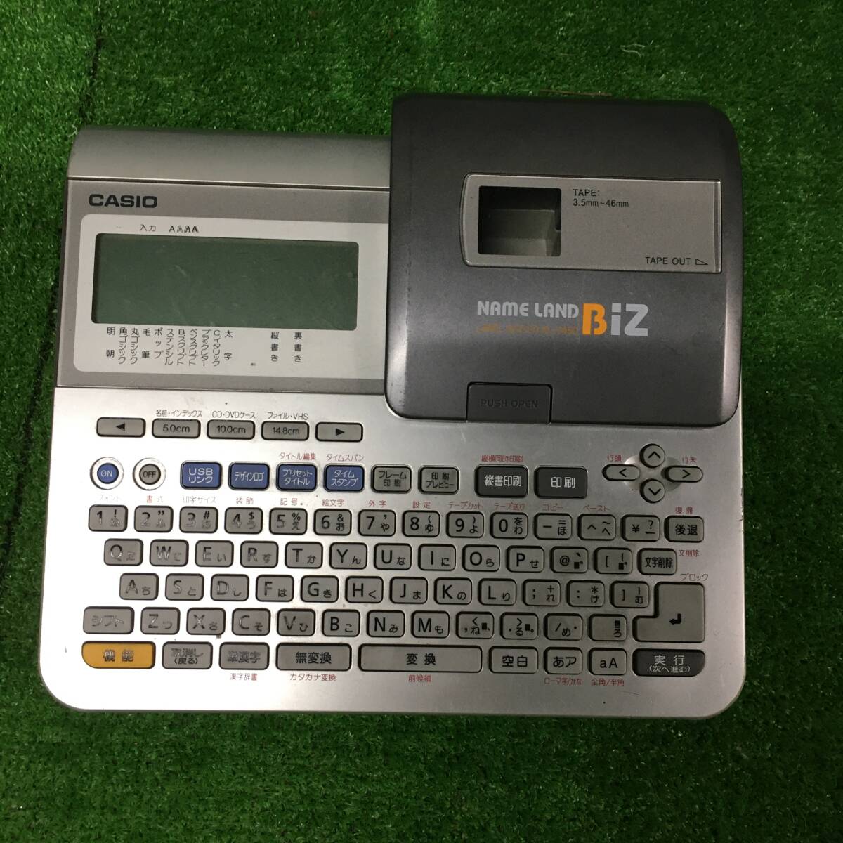 ♪ 【ジャンク】 カシオ CASIO ネームランド NAME LAND BIZ KL-450 ラベル用品 文房具 オフィス用品 21-009の画像2