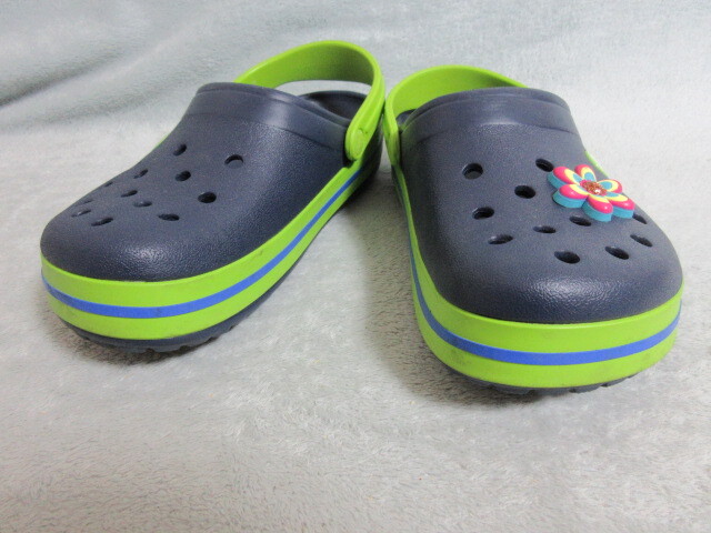 ●美品●crocs●クロックス サンダル●レディース サイズ M5 W7 23cm程度 ●_画像1