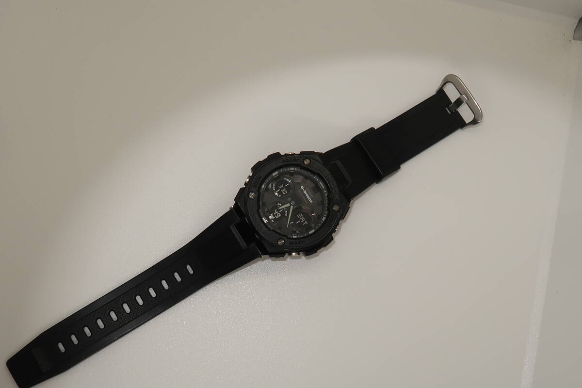 ▲▽1円～カシオ CASIO G-SHOCK G-STEEL GST-W100G ソーラー 腕時計△▼の画像3