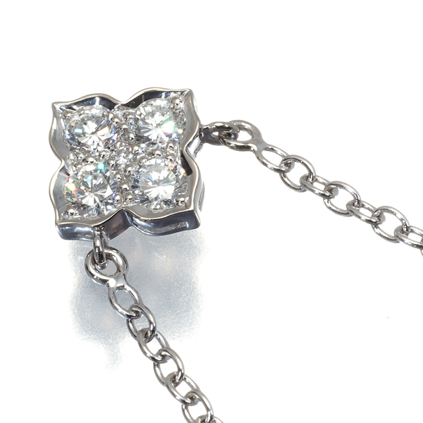  Cartier necklace diamond hinduLM K18WG BLJ