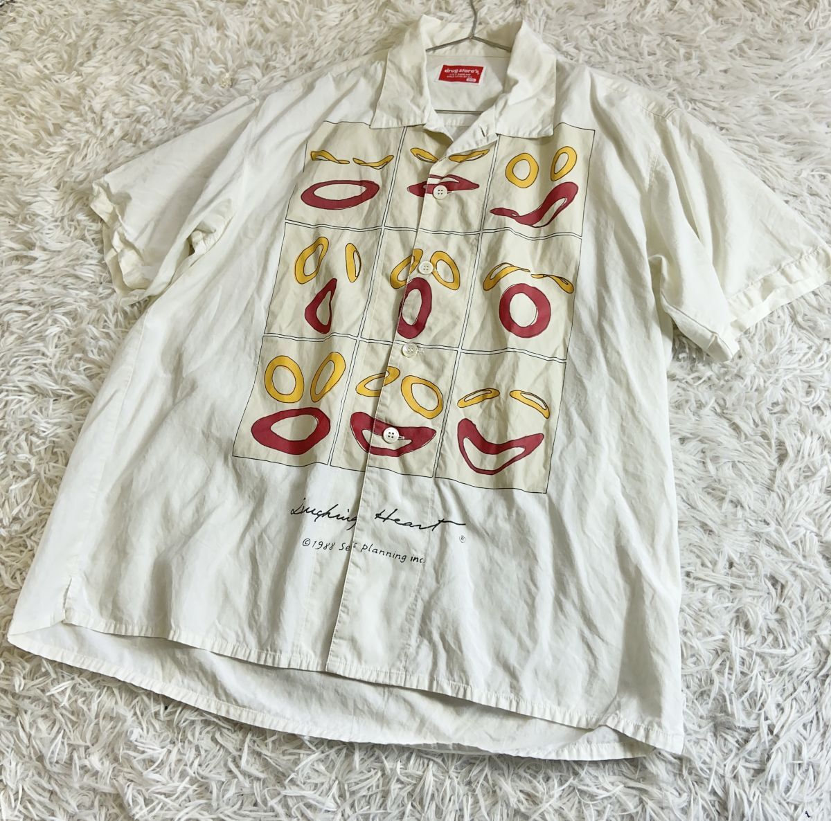 100 иен старт * drug store\'s Drug Store's модный дизайн рубашка блуза свободно body type покрытие 