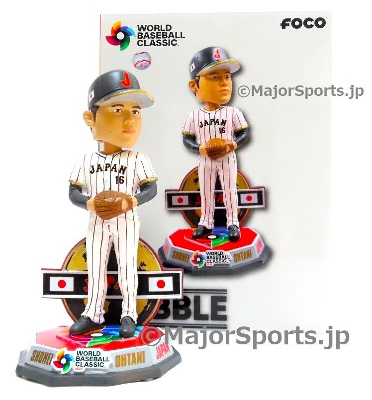 【MS】大谷翔平 2023年 WBC ピッチング ボブルヘッド人形 世界288個限定 新品箱入り 完売品 バブルヘッド 首振り人形_画像1