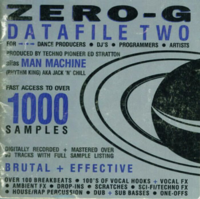 zero g vintage sampling cd Datafile one two three サンプリング uk jungle 2step garage ukf_画像3