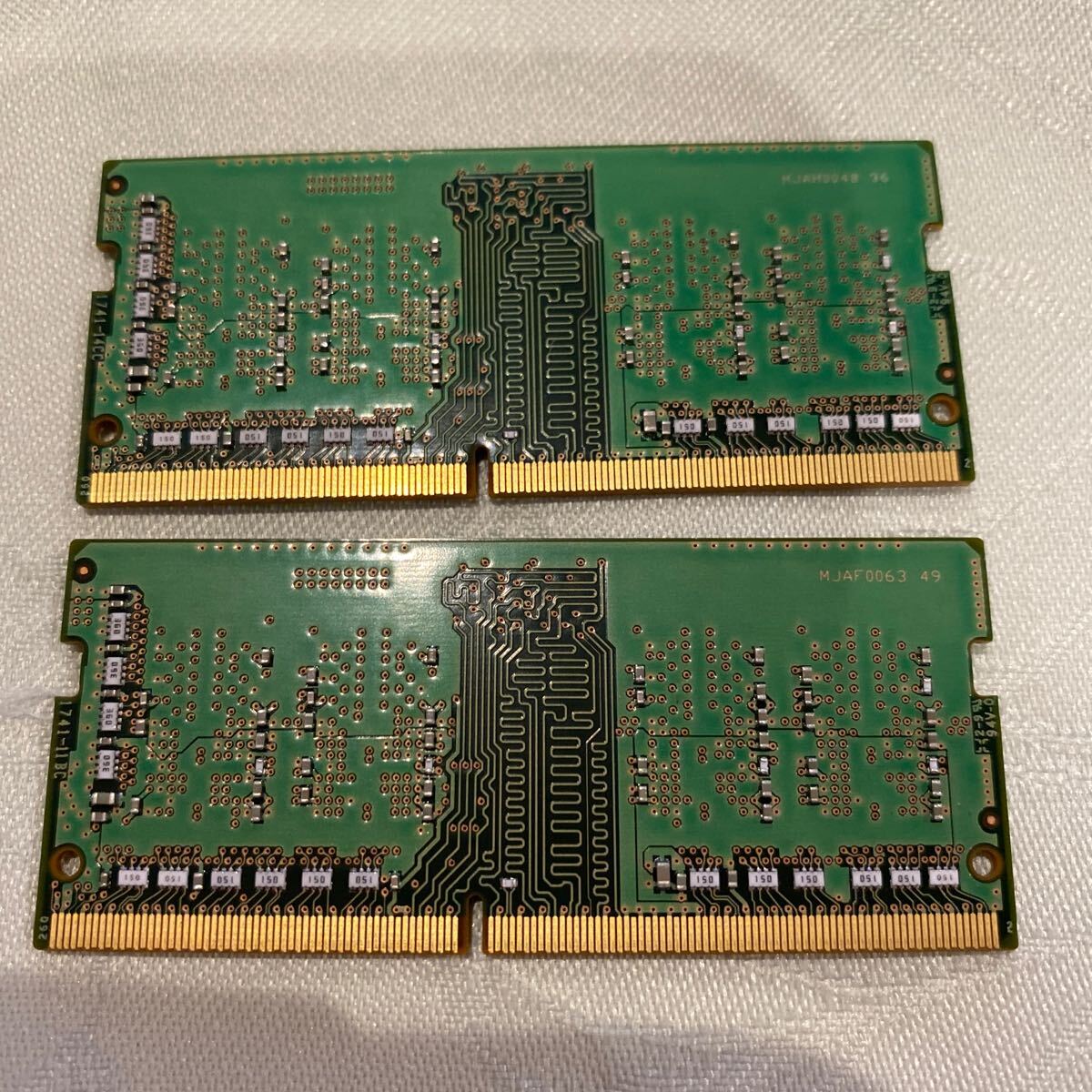 SKhynix DDR4 19200 1RX16 PC4 2400T 4GBX2枚セット(8GB)の画像2