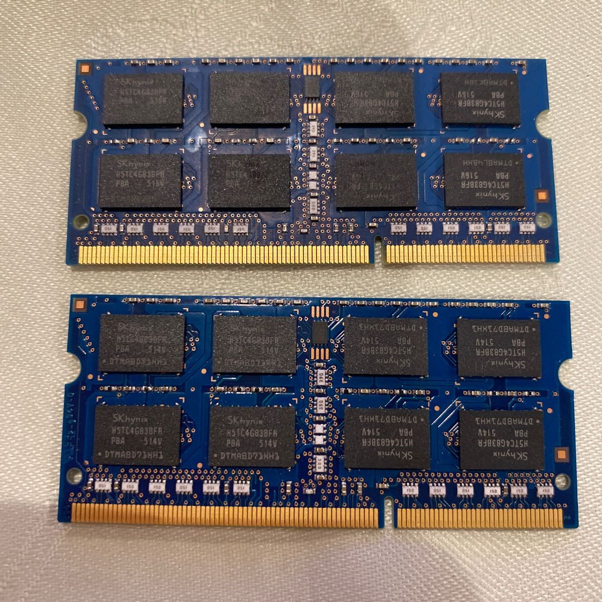 SKhynix DDR3L 1600 2Rx8 PC3L 12800S 8GBX2枚セット(16GB)⑥の画像2