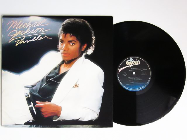 【即決】LP レコード 【1982年 日本盤 / 解説ライナー ブックレットポスター付き】MICHAEL JACKSON マイケル ジャクソン THRILLER スリラーの画像1