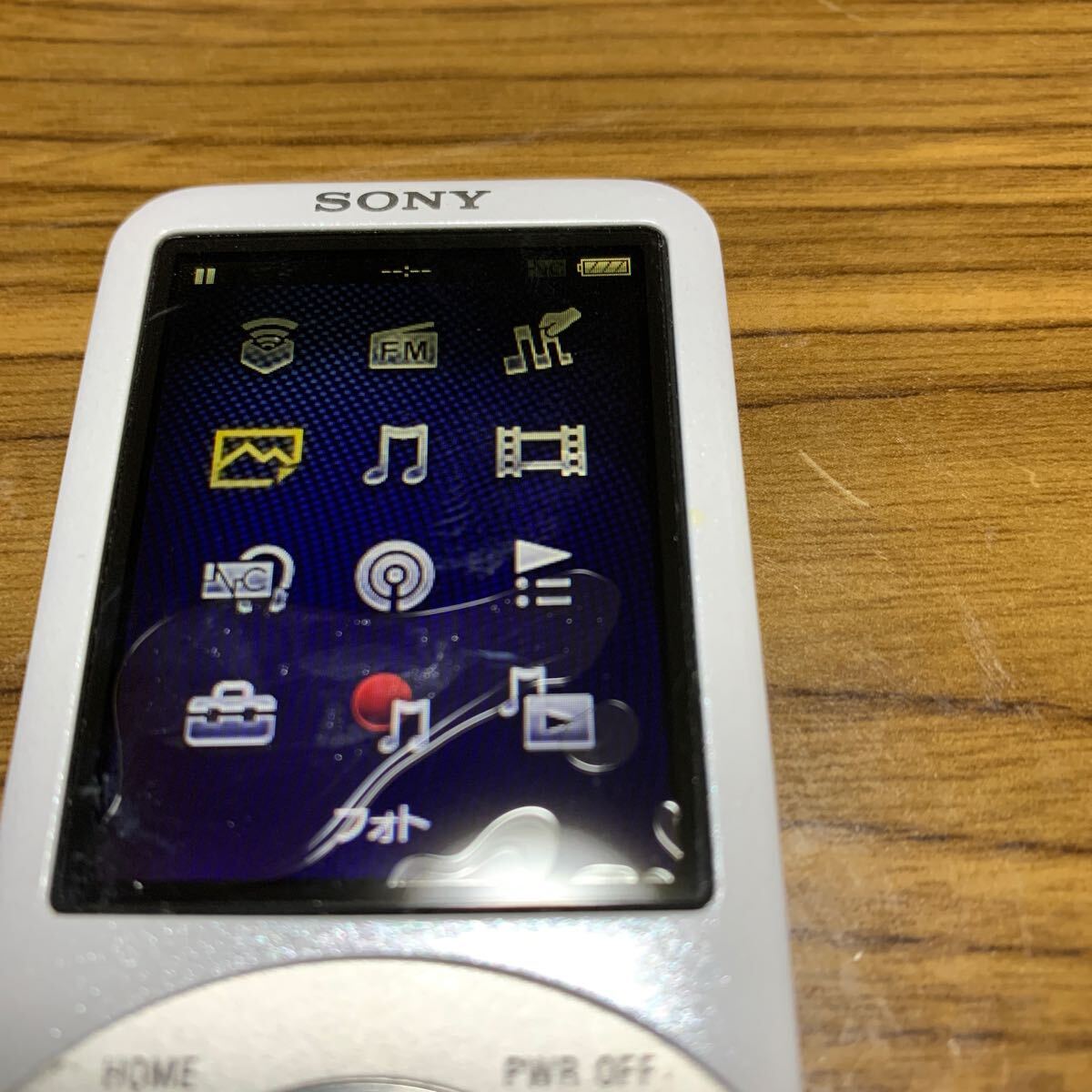 SONY ウォークマン NW-S754初期化済み 8GBジャンク品の画像2