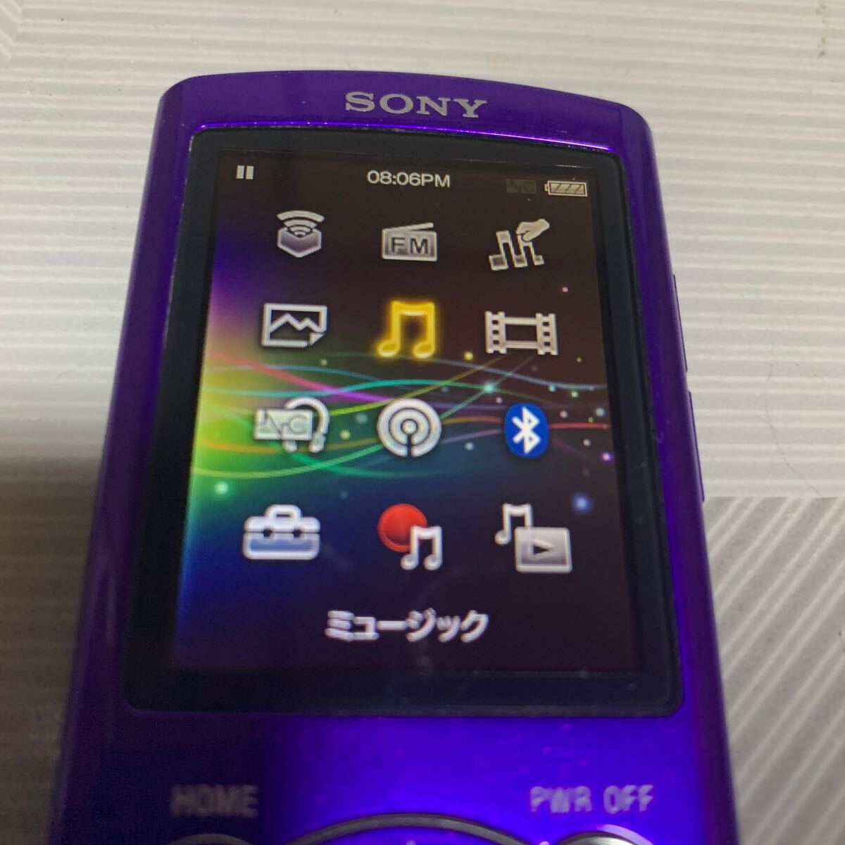 SONY ウォークマン NW- S764 初期化済み8GBの画像2