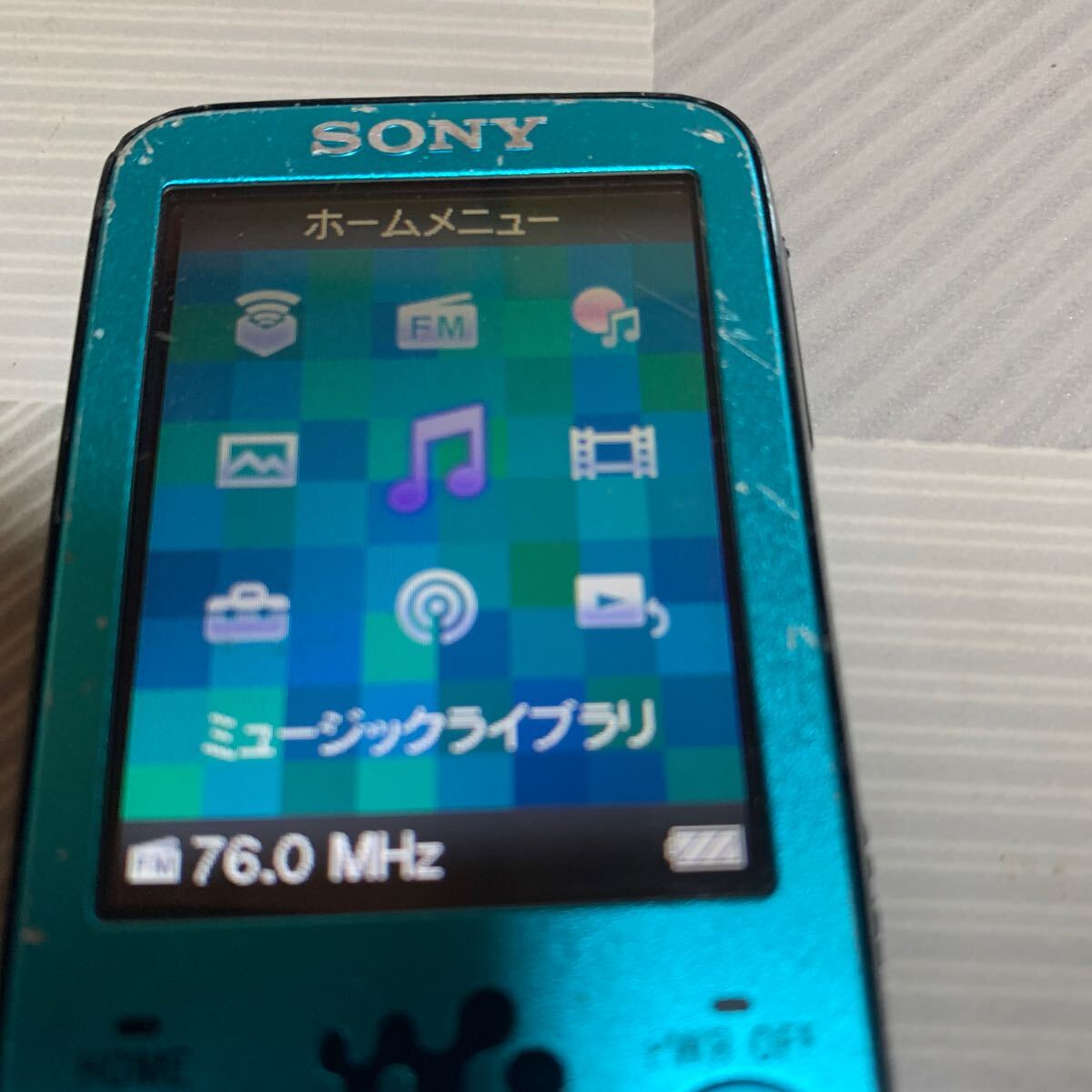 SONY ウォークマン NW- S636F初期化済み 4GBの画像2