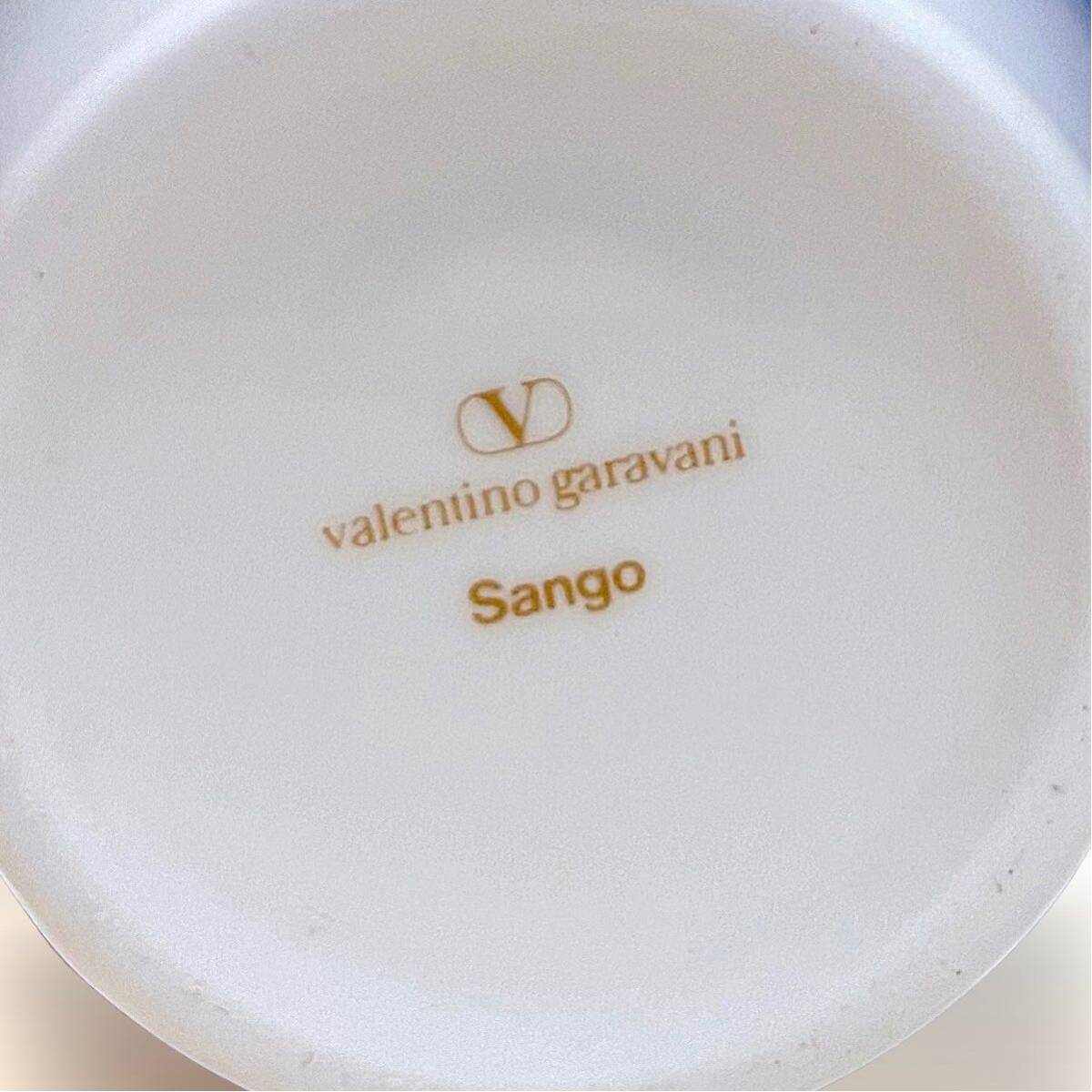 【BO-573】★valentino garavani バレンチノガラバーニ ドレープ花瓶 2点セット 花器 一輪挿し 壷の画像5
