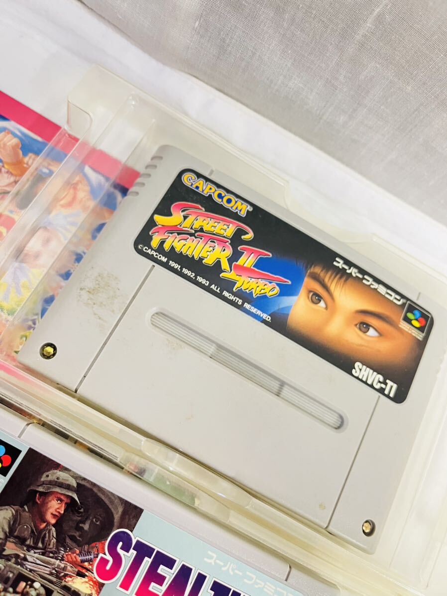 SF-081／スーパーファミコンソフト箱説付 4点set★中古品 動作未確認品_画像6