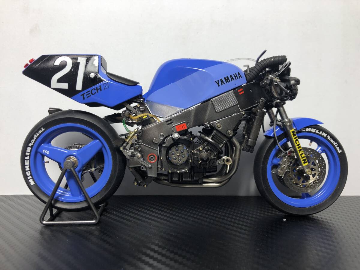 Yahoo!オークション - フジミ 1/12 ヤマハYZF750 TECH21 1987 Yahoo!オークション - フジミ 1/12 ヤマハYZF750 TECH21 1987
