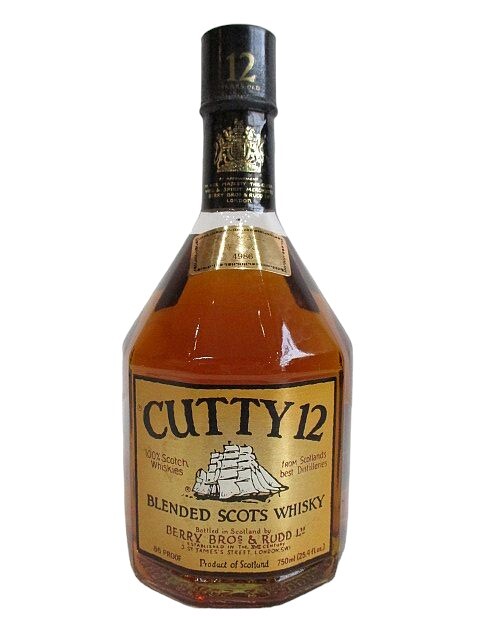 CUTTY 12 カティ12 カティーサーク 12年 スコッチ ウイスキー 750ｍｌ 古酒 未開栓の画像1