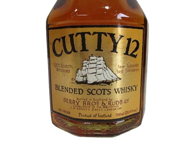 CUTTY 12 カティ12 カティーサーク 12年 スコッチ ウイスキー 750ｍｌ 古酒 未開栓の画像2