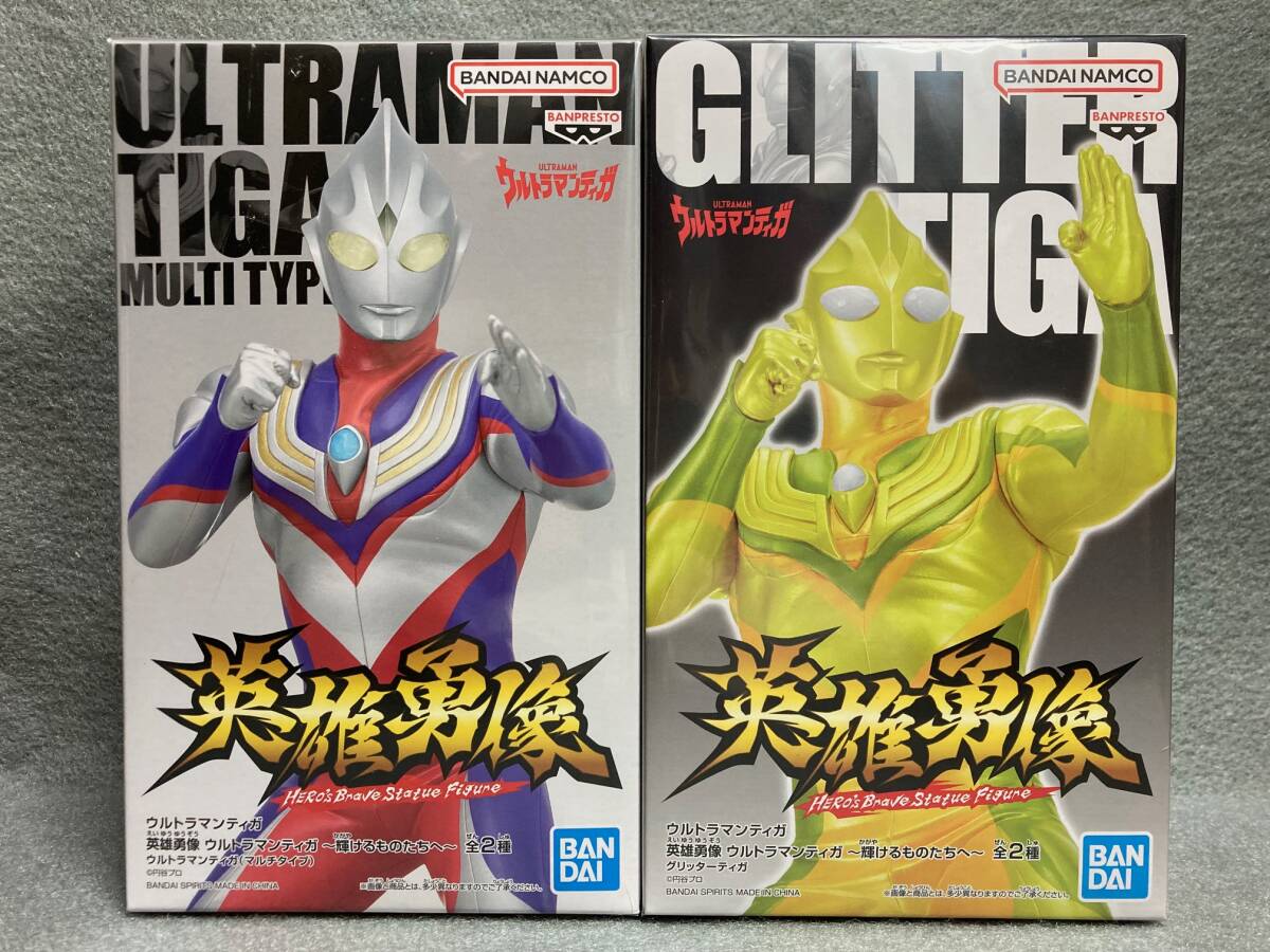  герой . изображение * Ultraman Tiga мульти- модель g Ritter Tiga все 2 вид блестящий .. было использовано ...