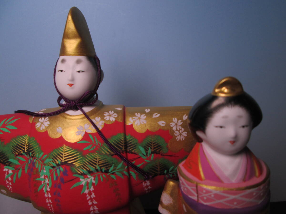 ☆ 博多人形師 名工 中村信喬 作 『筑紫雛』 (共箱共栞 ☆ 博多人形師 名工 中村信喬 作 『筑紫雛』 (共箱共栞