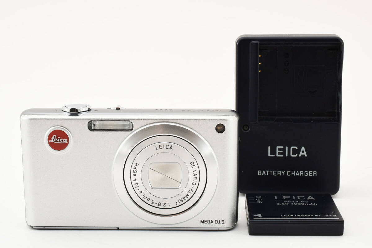 【良級】 Leica ライカ C-LUX2 コンパクトデジタルカメラ 1:2.8-5.6 4.6-16.4 ASPH シルバー 【動作確認済み】 #5584_画像1