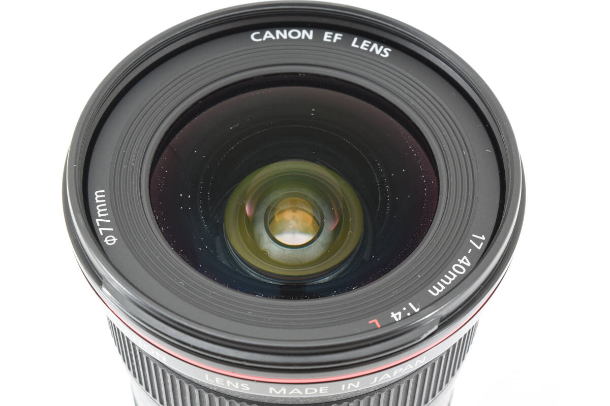 CANON キャノン 広角ズームレンズ EF17-40mm F4L USM フルサイズ対応 【ジャンク】 #5635_画像10