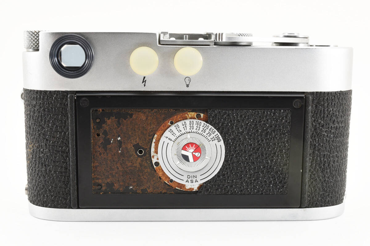 LEICA ライカ レンジファインダーカメラ M3 シルバークローム ボディ シングルストローク 【現状品】 #5683の画像4