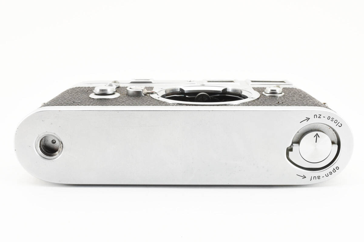 LEICA ライカ レンジファインダーカメラ M3 シルバークローム ボディ シングルストローク 【現状品】 #5683の画像6