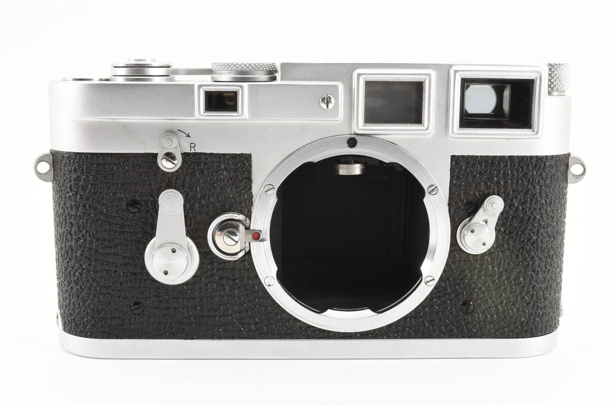 LEICA ライカ レンジファインダーカメラ M3 シルバークローム ボディ シングルストローク 【現状品】 #5683の画像2