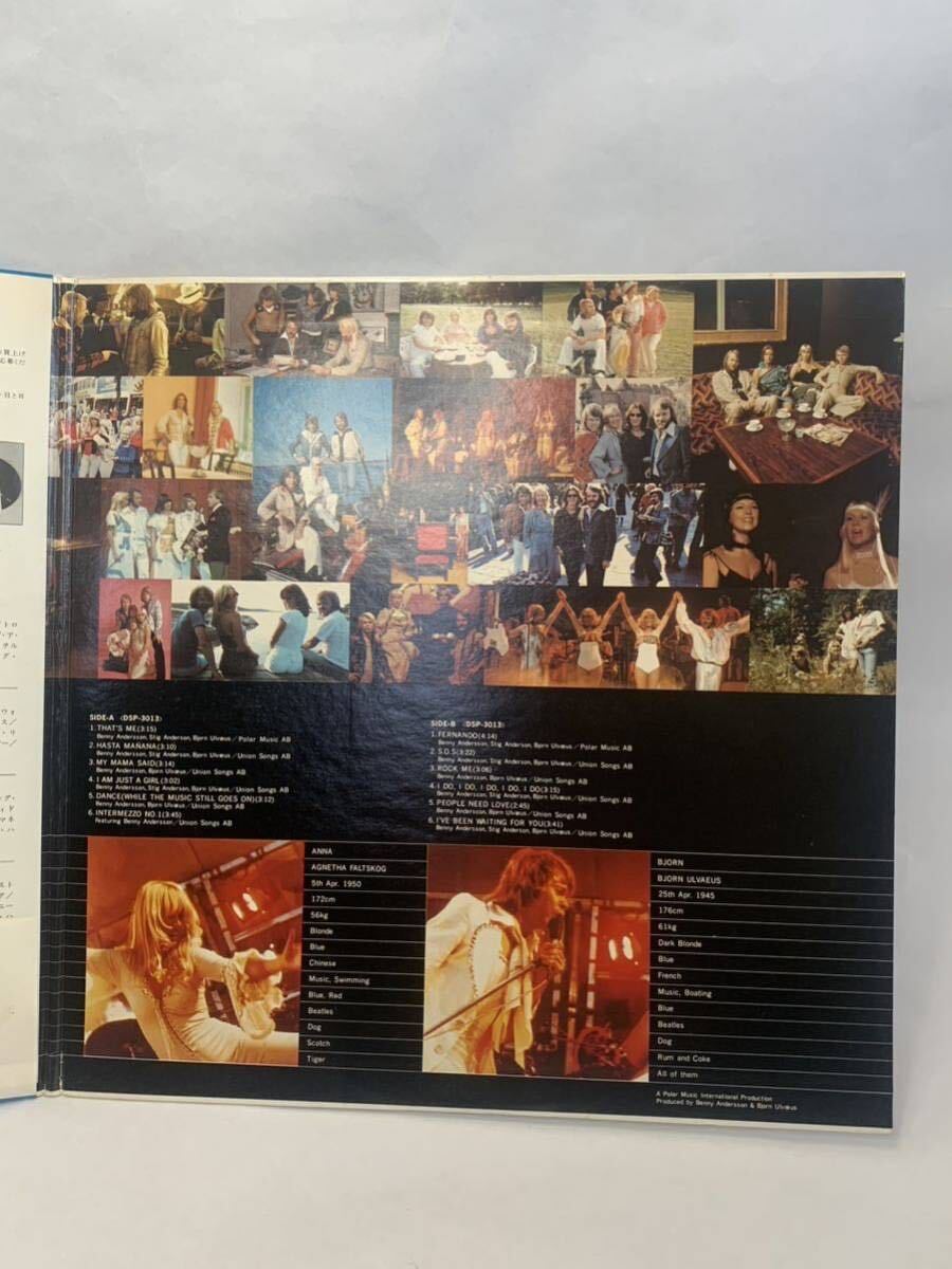 ☆3198 ABBA アバ ・グレイテスト・ヒッツ24 レコード帯付 　ＬＰ盤レコード_画像3