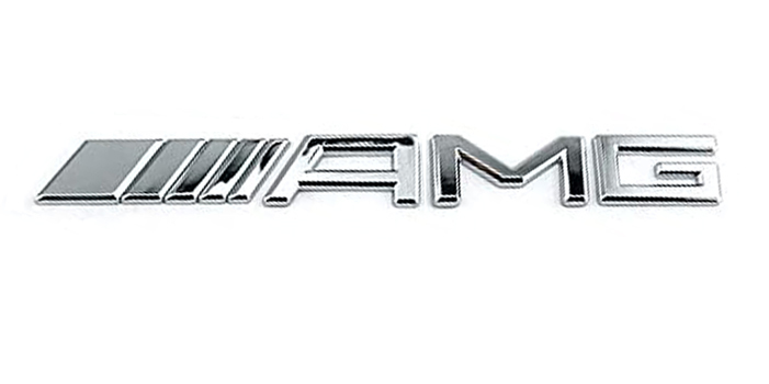  Mercedes Benz для AMG задний эмблема ( стандартный модель ) усиленный полимер хромированный обработка * новый товар 