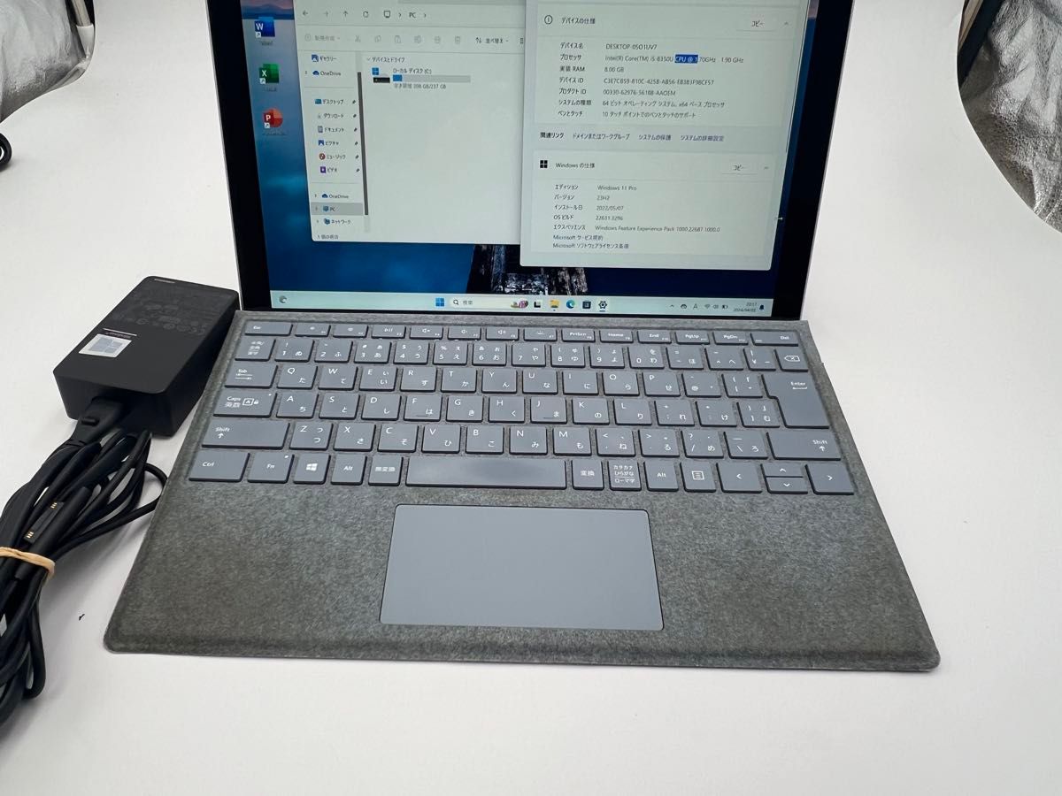 Microsoft Surface Pro 6 1796 Core i5 8350U メモリ8GB SSD256GB 