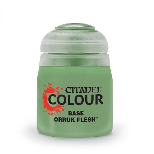 送料無料 シタデルカラー Base Orruk Flesh ベース オールク フレッシュ オルクの肌など 緑_画像1