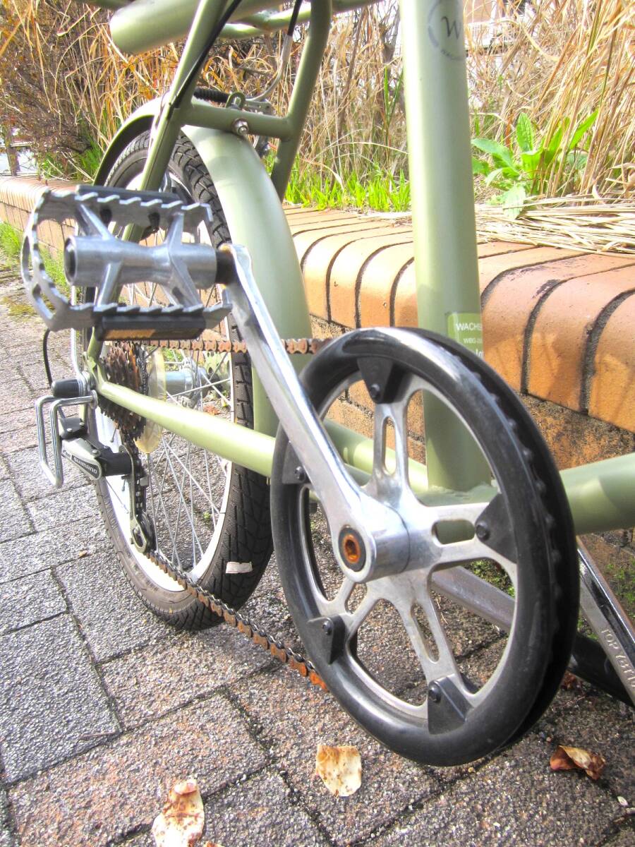 WACHSEN ヴァクセン ミニサイクル 自転車 実用 6段変速 20インチ カーゴ 名古屋市天白区 直接引取歓迎の画像7