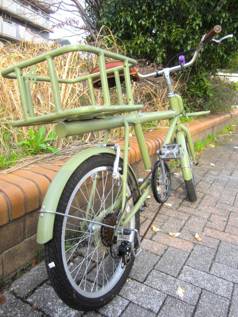 WACHSEN ヴァクセン ミニサイクル 自転車 実用 6段変速 20インチ カーゴ 名古屋市天白区 直接引取歓迎の画像9