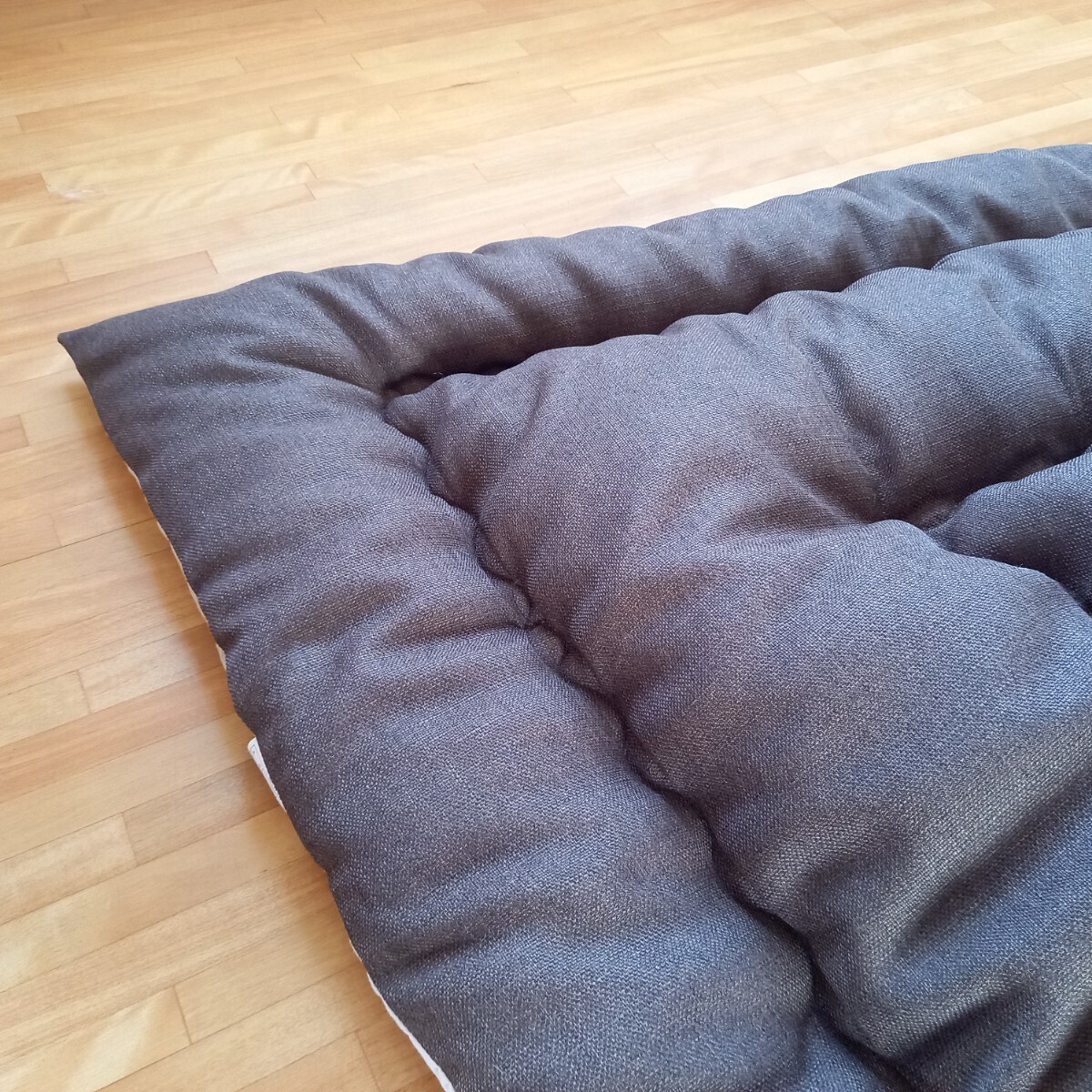  супер водоотталкивающая отделка котацу futon квадратный толстый ткань объем толщина .. Brown kotatsu котацу чистый безопасность сделано в Японии ( пуховый футон ватное одеяло матрас футон подушка )