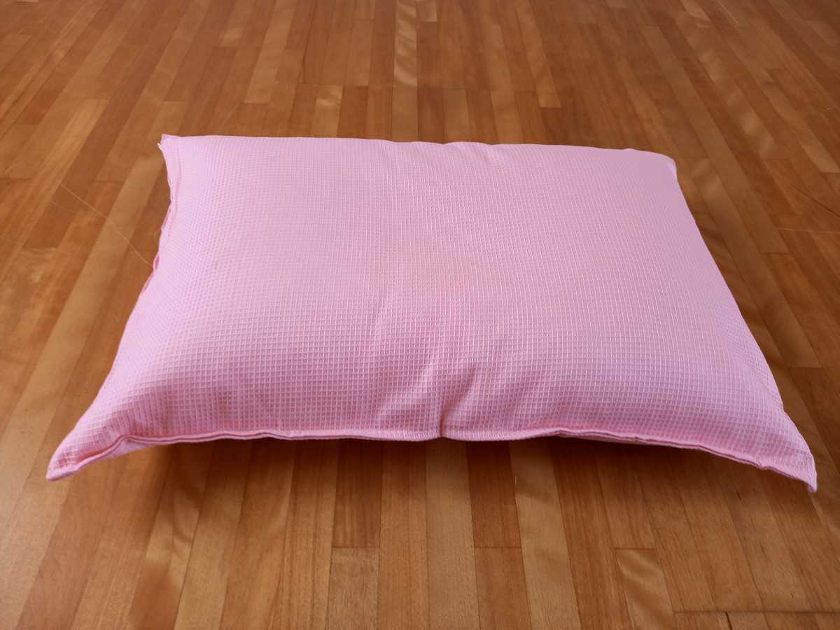 即決 日本製 送料無料 ドクターの枕 脛椎安定 マイナスイオン 清潔 安心 ピンク 掛け布団 敷き布団等も出品中です。_画像3