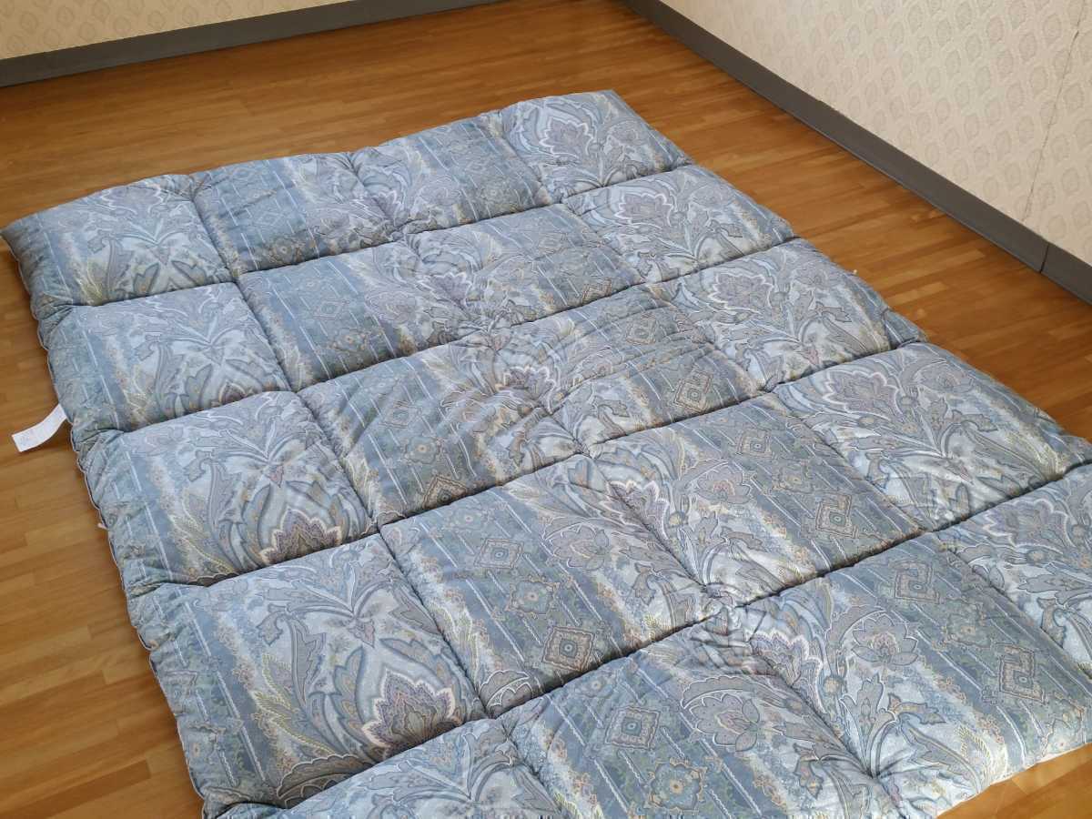 即決 送料無料 2枚セット シングル ホテル仕様 増量タイプ 羽毛布団を越えた素材 掛け布団 清潔 安心 日本製 同柄 敷き布団 出品中です。の画像5