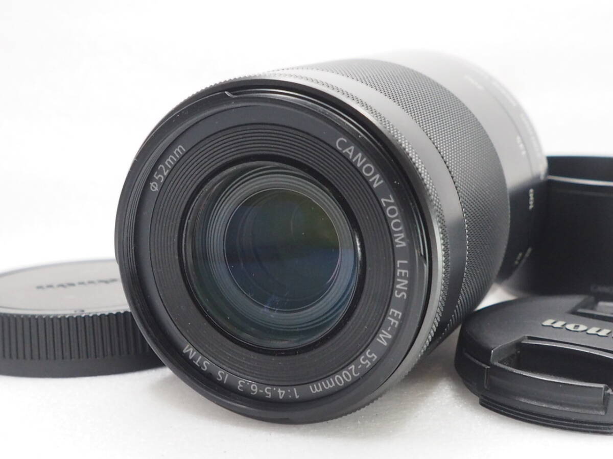 ★極上美品★ CANON キヤノン EF-M 55-200mm F4.5-6.3 IS STM ★動作OK★＠3379