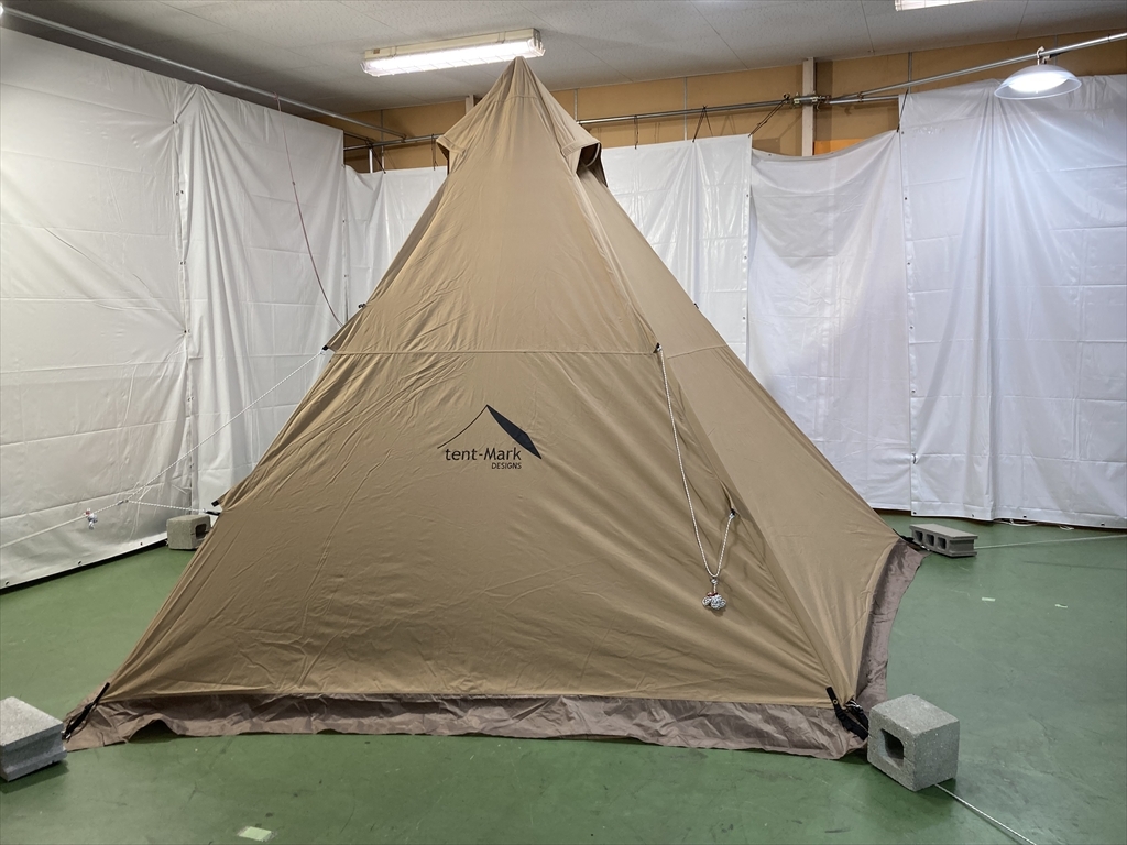 下松)tent-Mark DESIGNS テンマクデザイン テント ワンポールテント CIRCUS TC サーカスTC サンド ◆★J240402R04A MD02Aの画像1