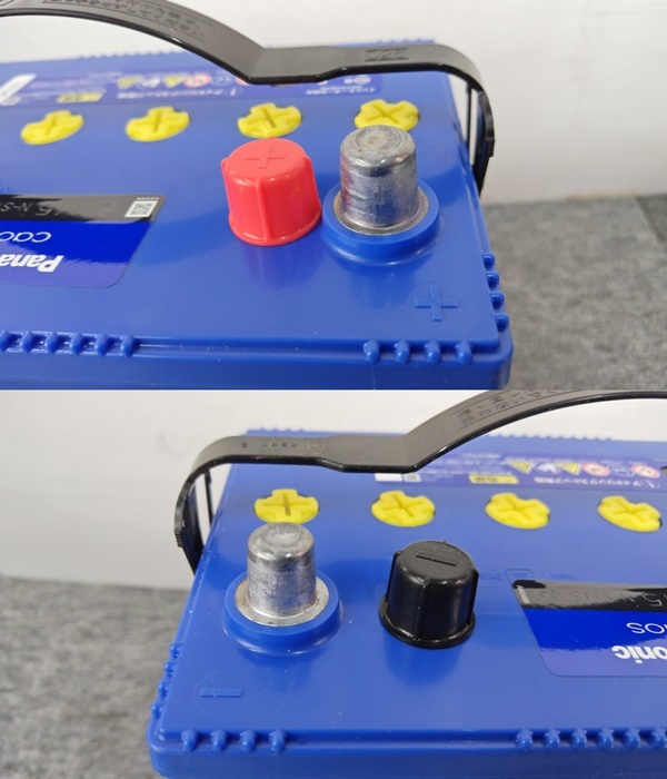  Yamaguchi ) unused Panasonic Chaos blue battery S-115 N-115/Q4 idling Stop car ^C240430N02 MD30C
