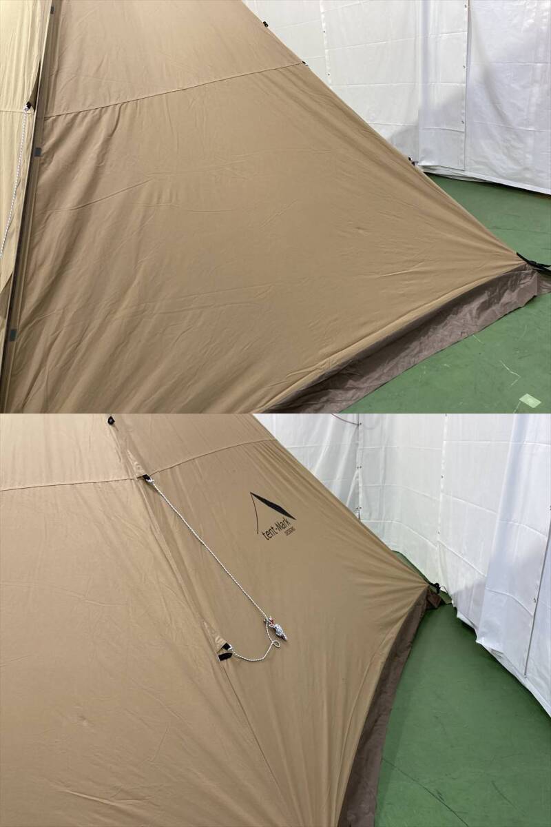 下松)tent-Mark DESIGNS テンマクデザイン テント ワンポールテント CIRCUS TC サーカスTC サンド ◆★J240402R04A MD02Aの画像3