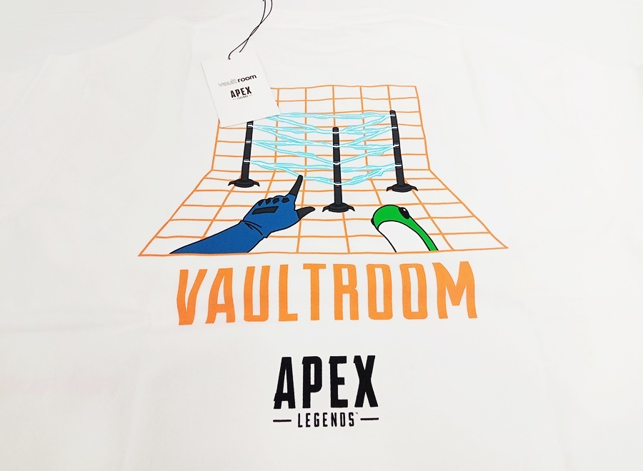 下松)【未使用】APEX LEGENDS×vaultroom エーペックス×ボルトルーム WATTSON TEE Tシャツ ホワイト 白 Lサイズ ◆N2403061 MC21Aの画像1