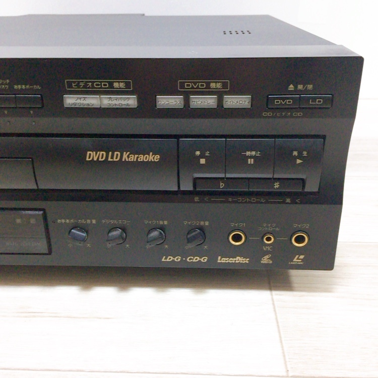 中古品 DVD/LDカラオケプレーヤー DVL-K88 Pioneer パイオニア レーザーディスク カラオケ対応 映像機器 通電OK の画像8
