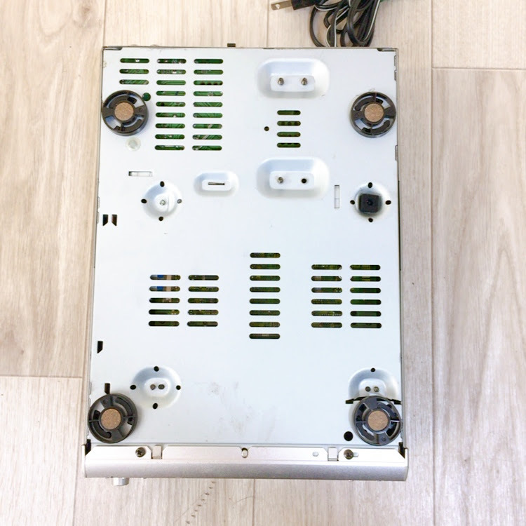 中古品 CD-R/RWレコーダー CDR-205X ONKYO オンキョー 高音質 オーディオ機器 音響 CDレコーダー 通電OKの画像7