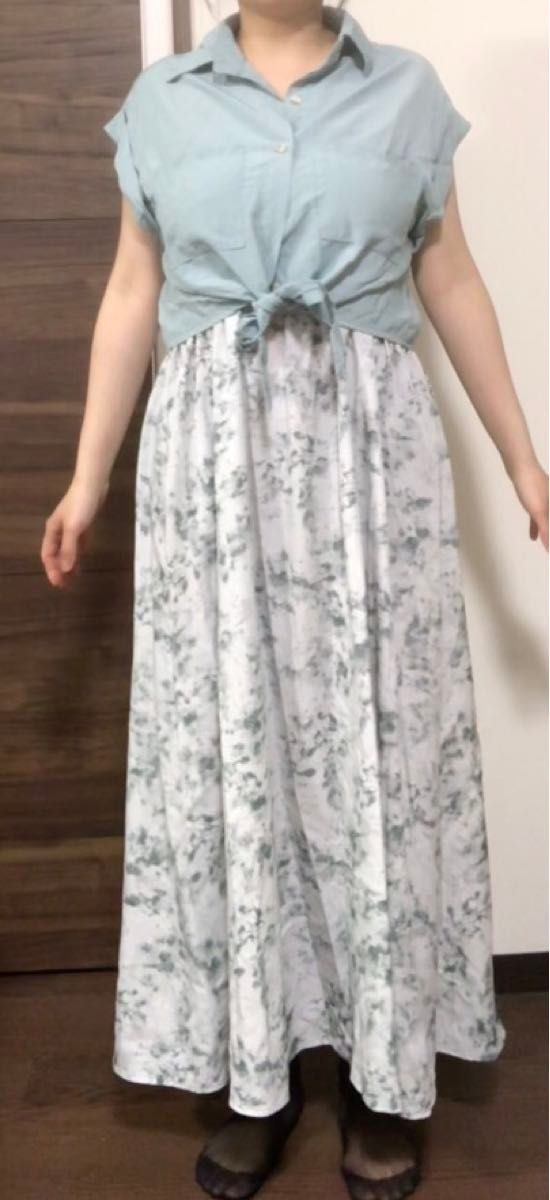 シャツジャケットとロングワンピース F セクシー 綺麗 セット購入金額9980円