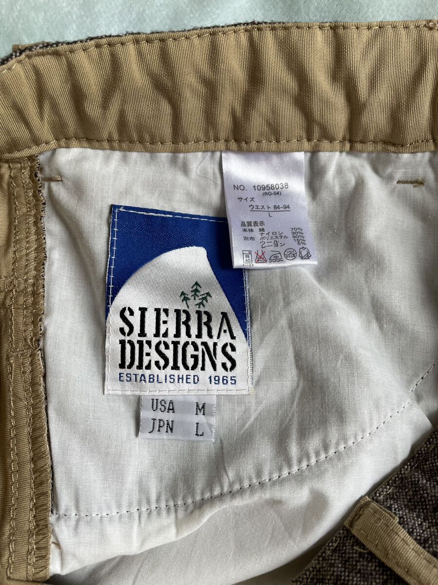  sierra design SIERRA DESIGNS short pants half bread 7 part height L khaki 