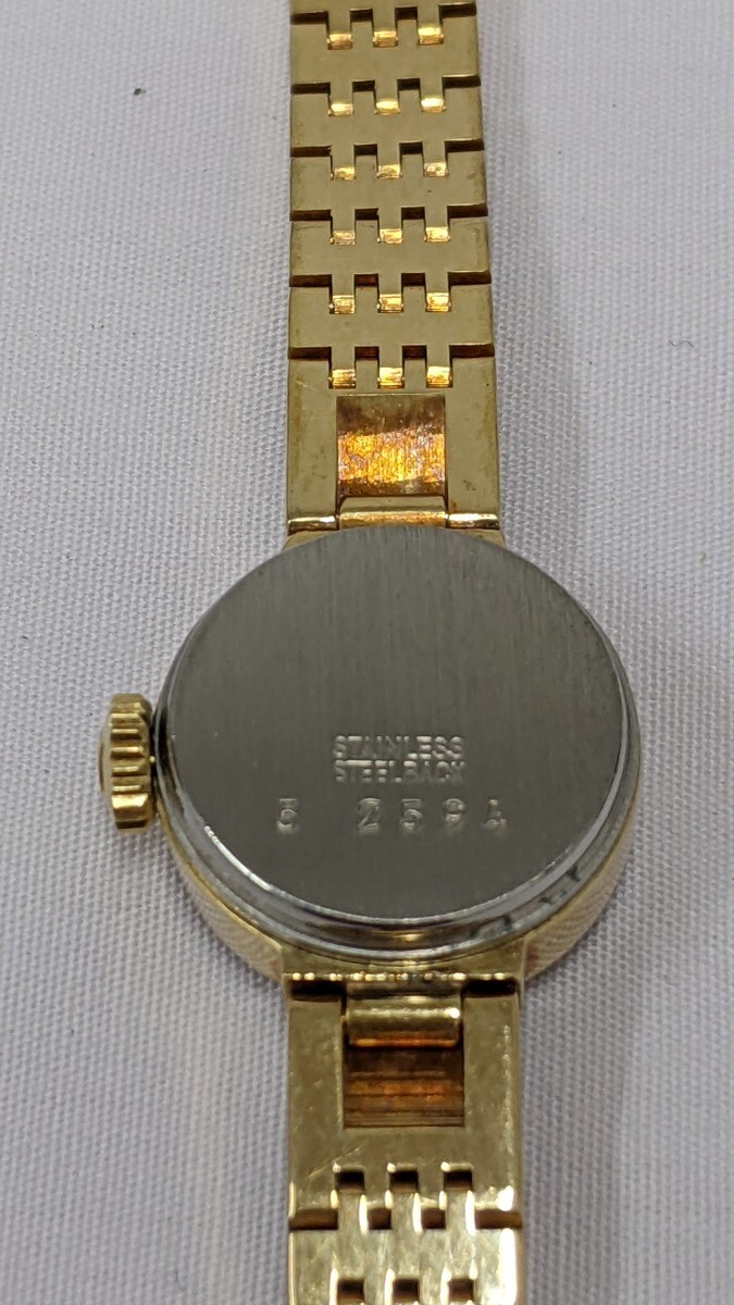 BUCHERER ブッフェラー スイス製レディース 手巻き時計 正常稼働品 32442の画像4