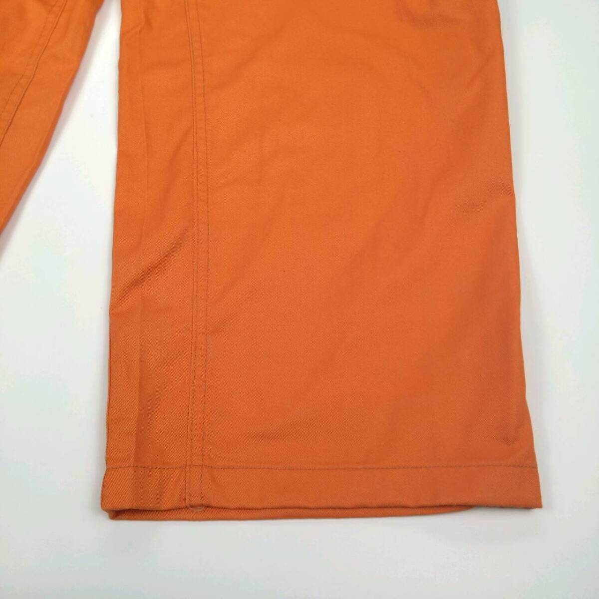 M BULL WORKS 作業服 サロペット カバーオール オレンジ リユース ultrampa oa0046の画像10